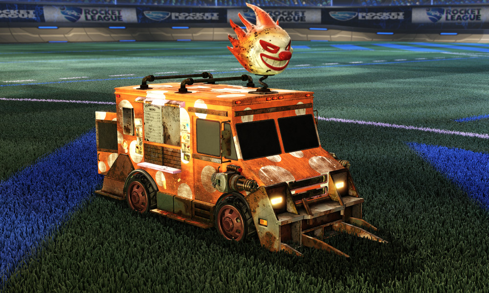 Twisted Metal's Sweet Tooth To Make Appearance In Rocket League